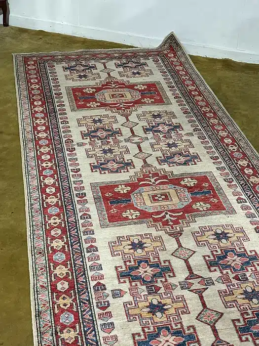 Kashee Hand Knotted Pure Wool Runner