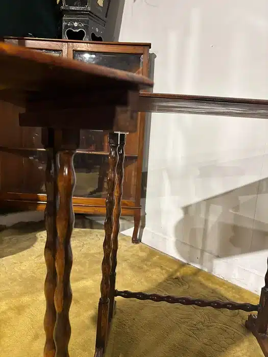 Regency Rosewood Nest of Three Tables
