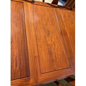 Chinese Rosewood Dining Room Table & Eight Chairs