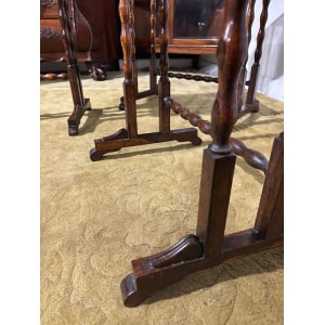 Regency Rosewood Nest of Three Tables