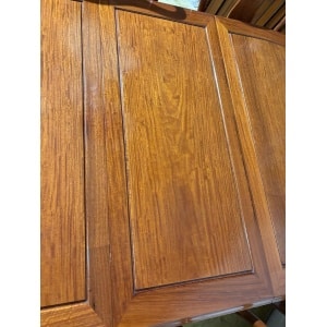 Chinese Rosewood Dining Room Table & Eight Chairs