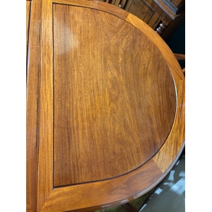 Chinese Rosewood Dining Room Table & Eight Chairs