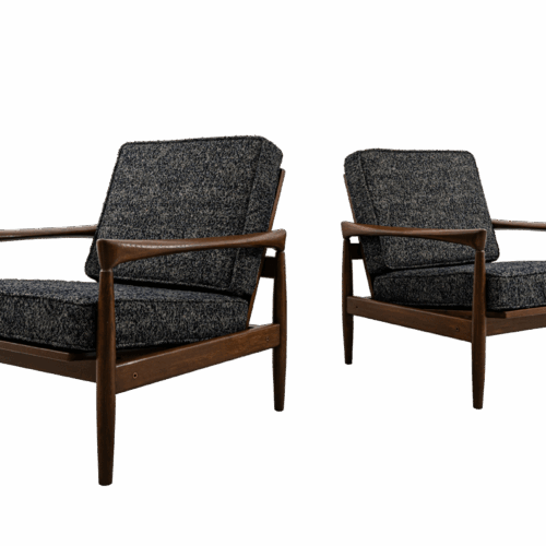 Pair Of “Kolding” Armchairs By Erik Wørts For Ikea, 1960’s