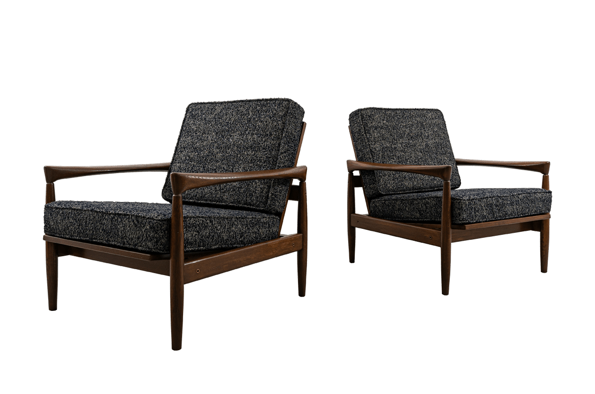 Pair Of “Kolding” Armchairs By Erik Wørts For Ikea, 1960’s