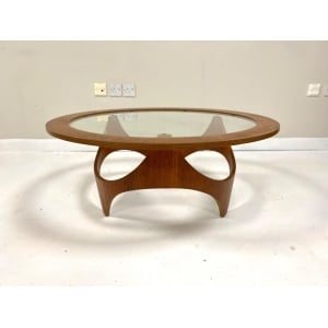 Henry P. Glass, Biomorphic Teak Coffee Table