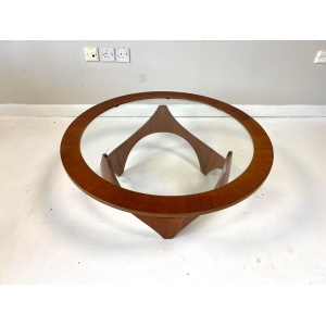 Henry P. Glass, Biomorphic Teak Coffee Table