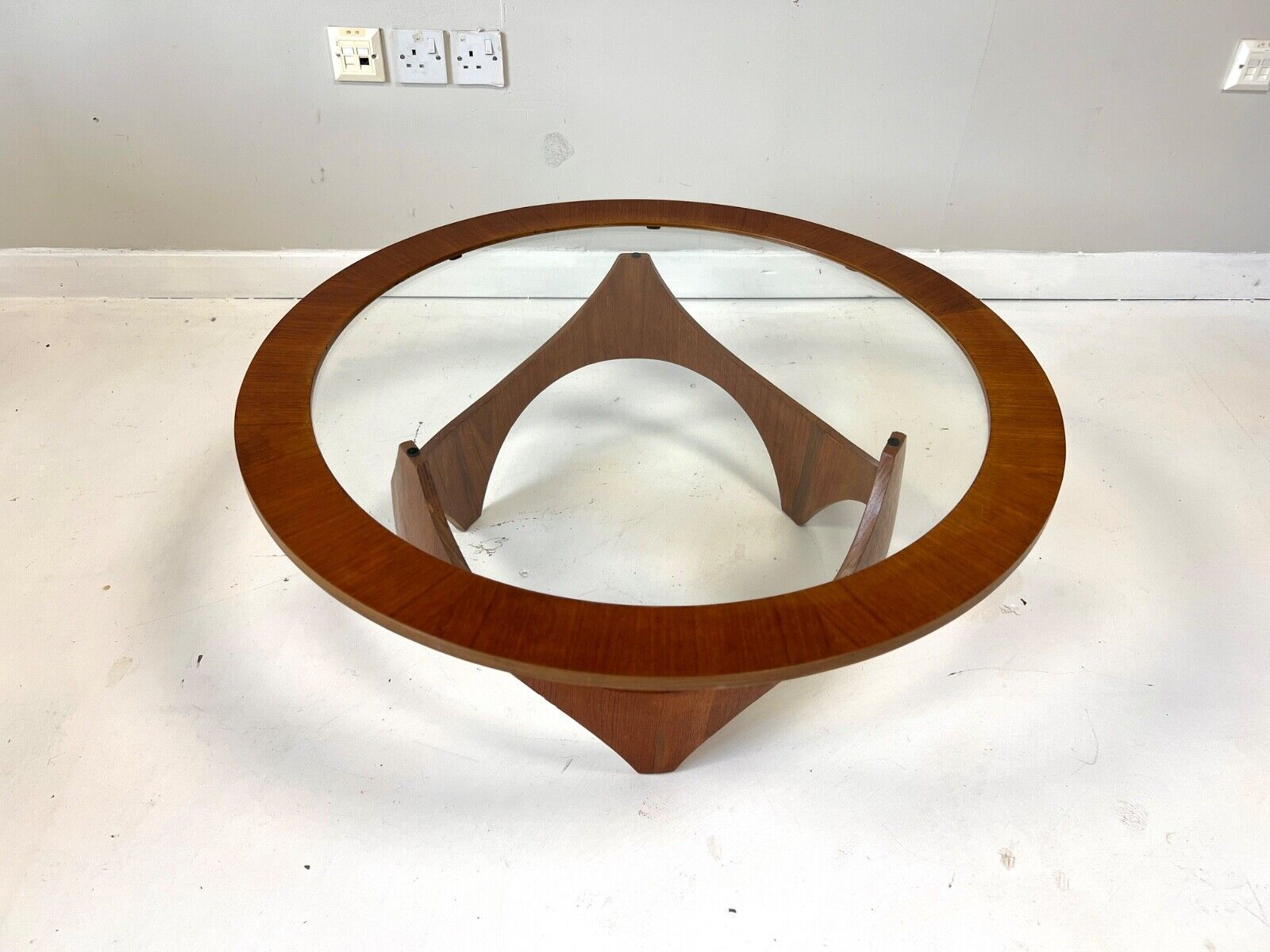 Henry P. Glass, Biomorphic Teak Coffee Table