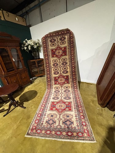 Kashee Hand Knotted Pure Wool Runner