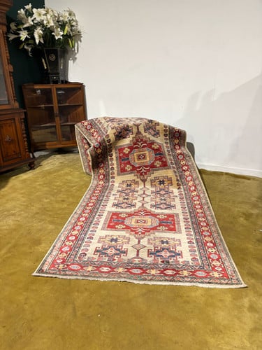 Kashee Hand Knotted Pure Wool Runner