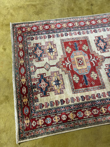 Kashee Hand Knotted Pure Wool Runner