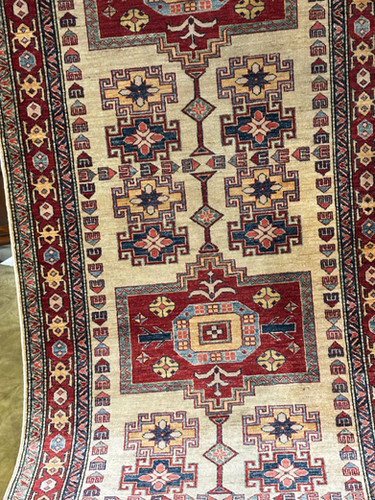 Kashee Hand Knotted Pure Wool Runner