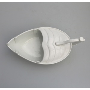 An extremely rare antique Minton porcelain novelty Nautical Spoon Warmer C.19thC