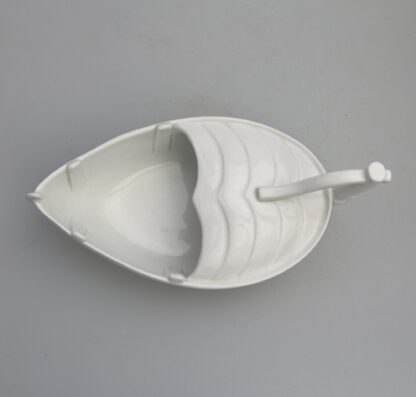 An extremely rare antique Minton porcelain novelty Nautical Spoon Warmer C.19thC - Image 7