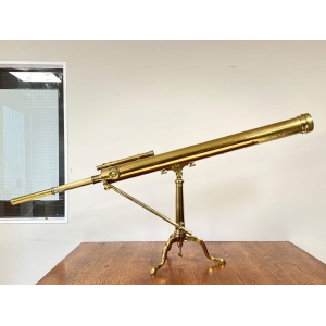 Negretti & Zambra, 19th Century Brass Telescope