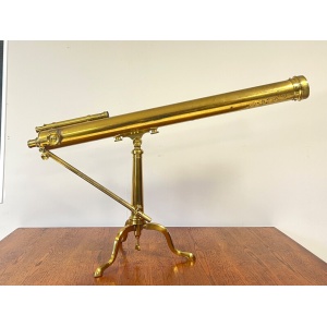 Negretti & Zambra, 19th Century Brass Telescope