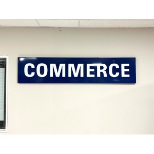 Paris Metro, Salvaged ‘Commerce’ Sign