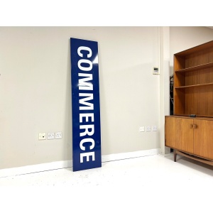 Paris Metro, Salvaged ‘Commerce’ Sign