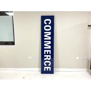 Paris Metro, Salvaged ‘Commerce’ Sign