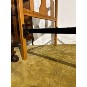 Pine Single Bed With Vintage Spring Base