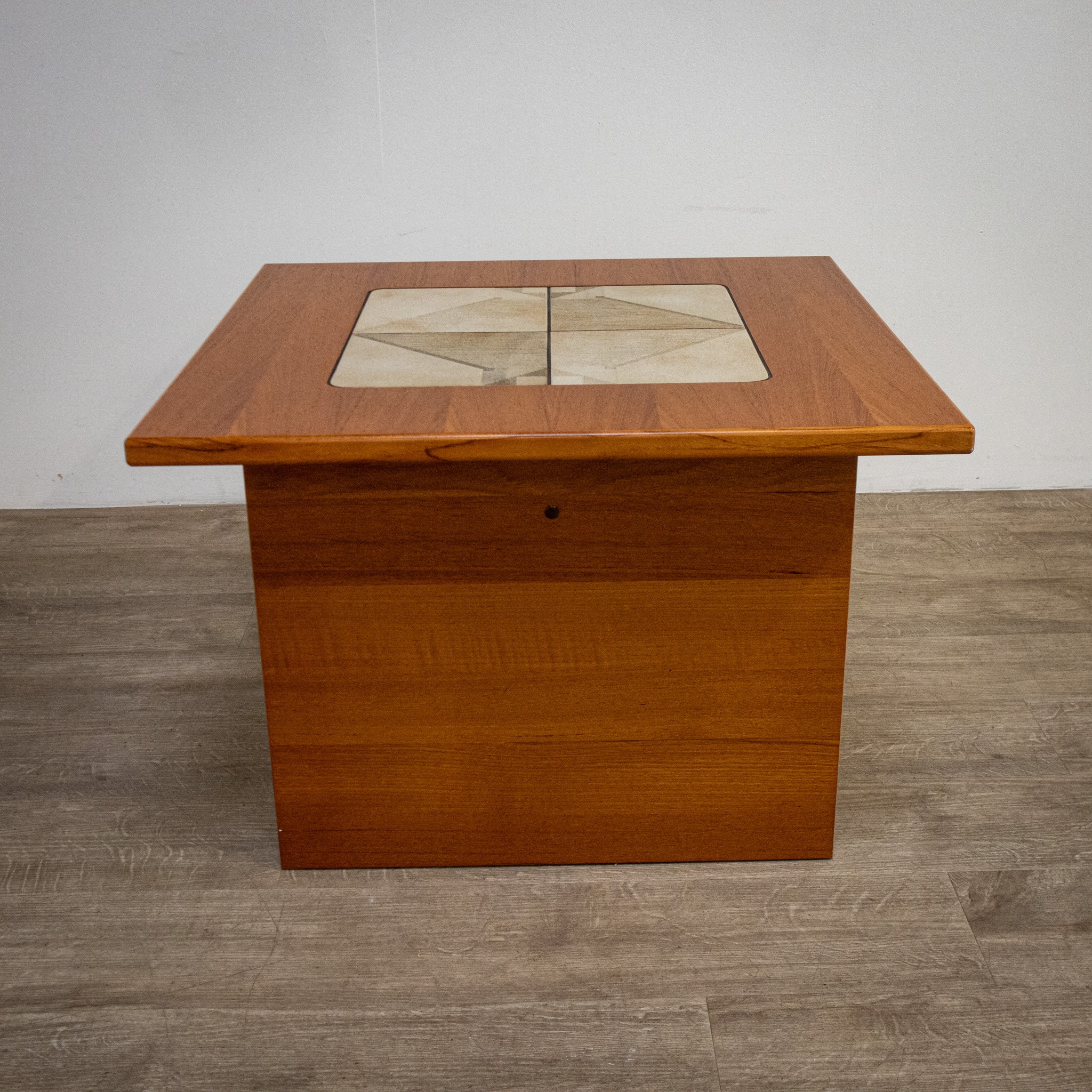 Danish Gangsø Møbler MCM Tiled Teak Coffee Table