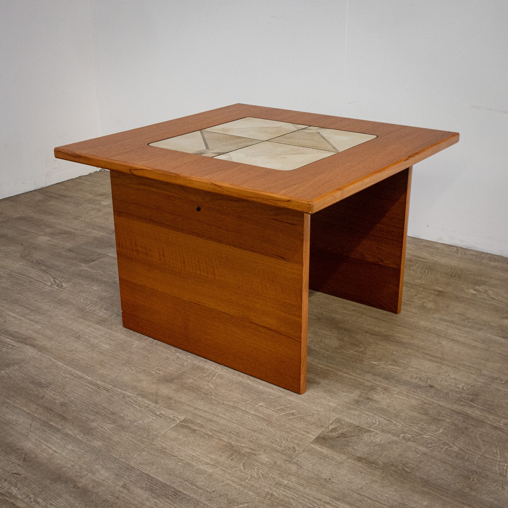 Danish Gangsø Møbler MCM Tiled Teak Coffee Table