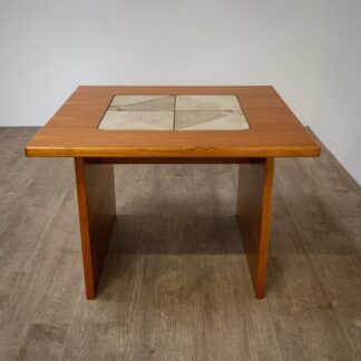 Danish Gangsø Møbler MCM Tiled Teak Coffee Table