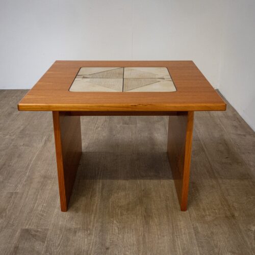 Danish Gangsø Møbler MCM Tiled Teak Coffee Table