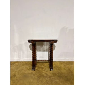 Regency Rosewood Nest of Three Tables