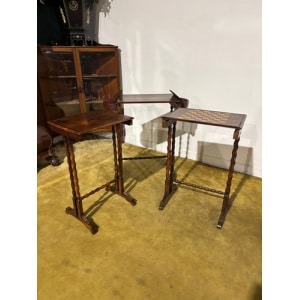 Regency Rosewood Nest of Three Tables