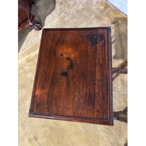 Regency Rosewood Nest of Three Tables