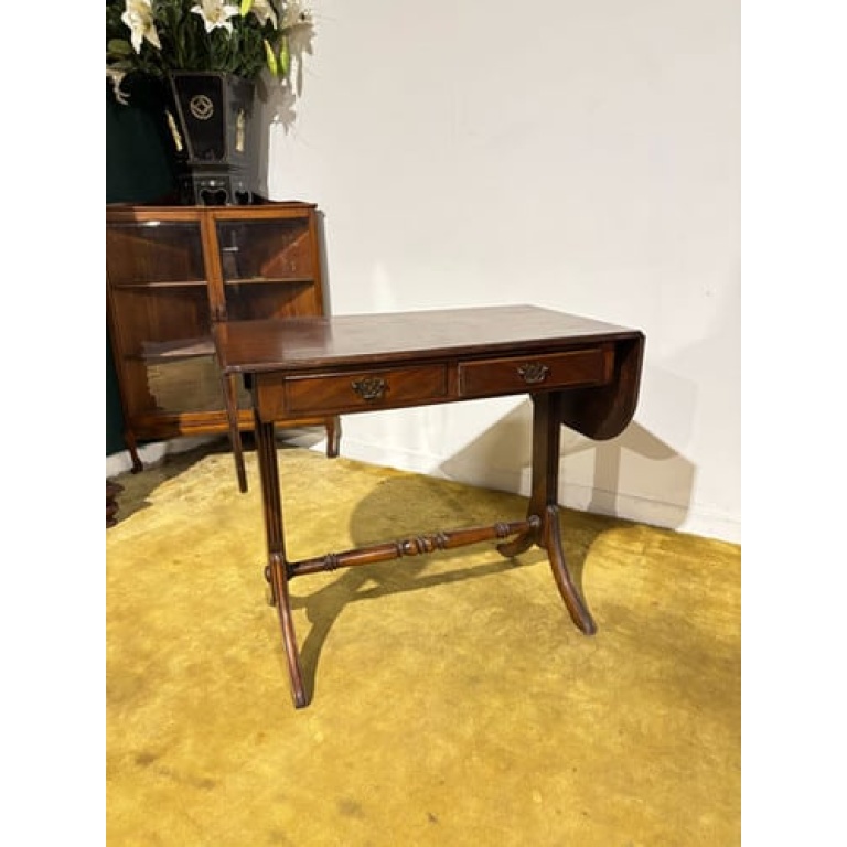 Reproduction Drop Leaf Sofa Table