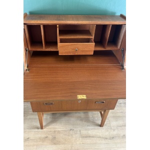 Retro Vintage Mid Century Danish 🇩🇰 Teak Bureau Desk-Courier