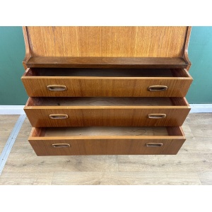 Retro Vintage Mid Century Danish 🇩🇰 Teak Bureau Desk-Courier