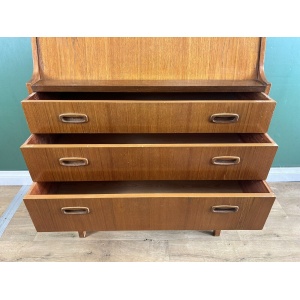 Retro Vintage Mid Century Danish 🇩🇰 Teak Bureau Desk-Courier