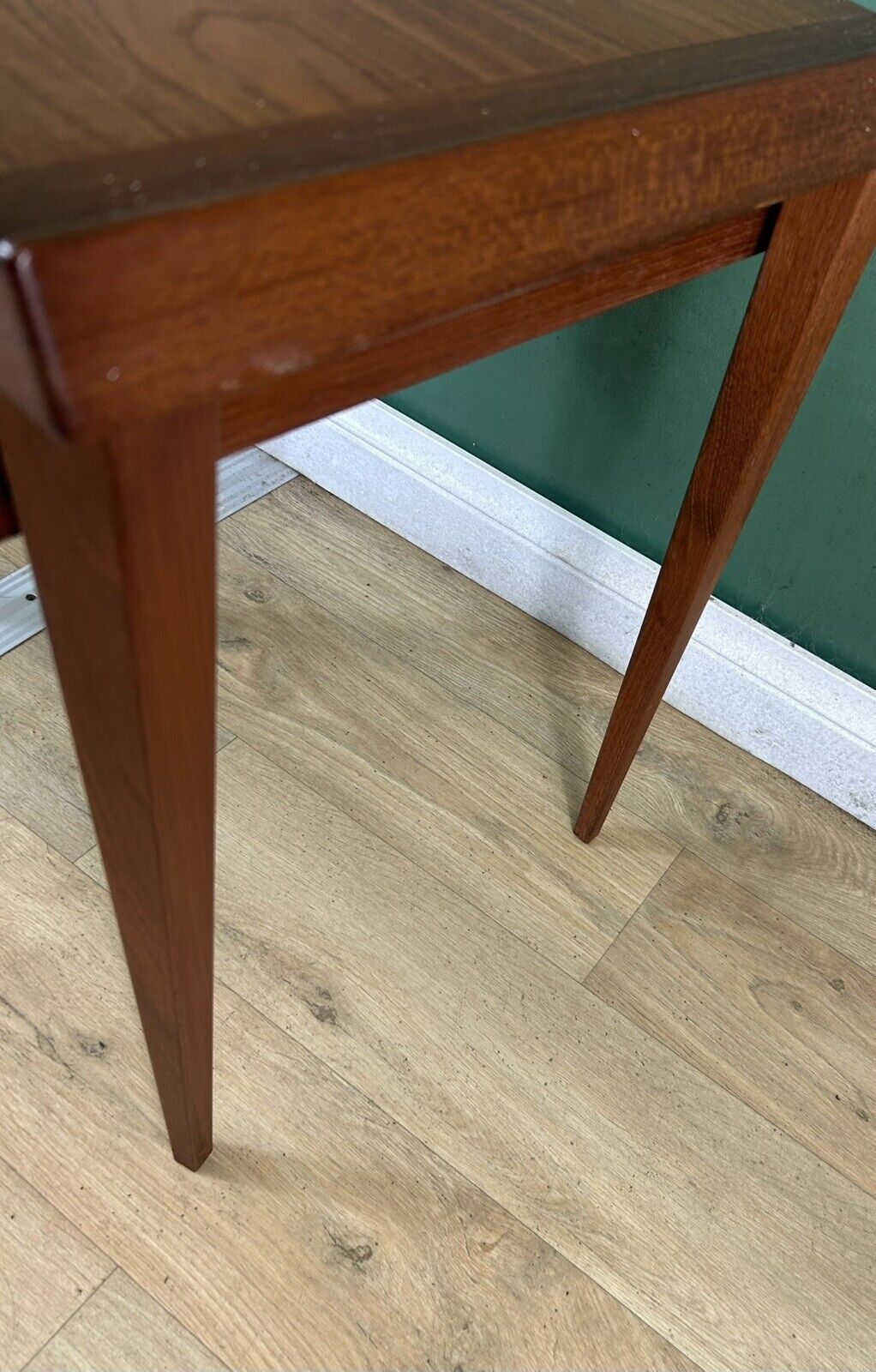 Retro Vintage Mid Century Danish 🇩🇰 Teak Side Console Table By KT-Courier