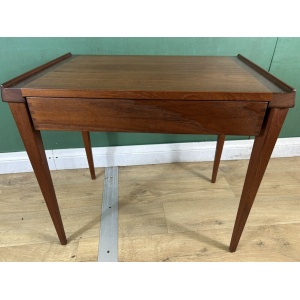 Retro Vintage Mid Century Danish 🇩🇰 Teak Side Console Table By KT-Courier