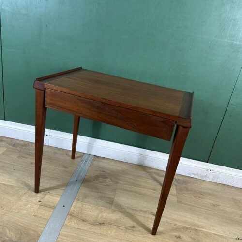 Retro Vintage Mid Century Danish 🇩🇰 Teak Side Console Table By KT-Courier