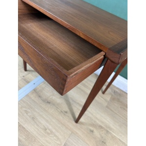 Retro Vintage Mid Century Danish 🇩🇰 Teak Side Console Table By KT-Courier