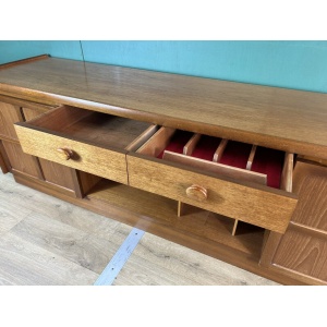 Retro Vintage Mid Century Teak Sideboard By Nathan Furniture-Courier