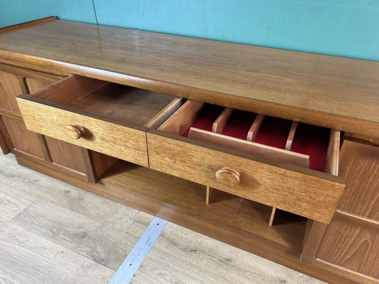 Retro Vintage Mid Century Teak Sideboard By Nathan Furniture-Courier