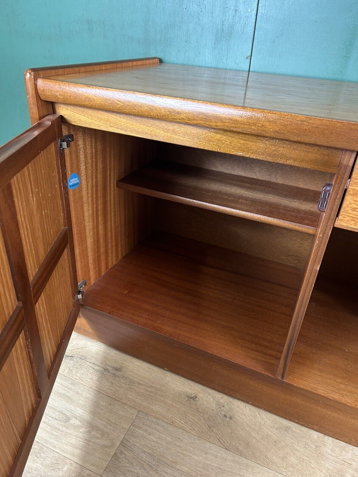 Retro Vintage Mid Century Teak Sideboard By Nathan Furniture-Courier