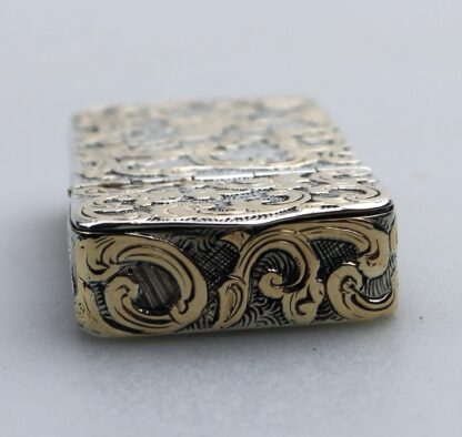 A fine antique double opening novelty solid silver parcel gilt Snuff Box C.19thC - Image 10