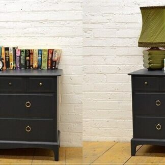Stag chest of drawers set of 2 Minstrel Custom painted to any colour DELIVERY