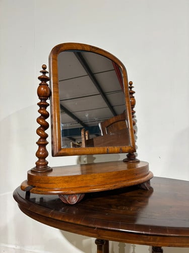 Victorian Walnut Dressing table Mirror