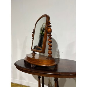 Victorian Walnut Dressing table Mirror