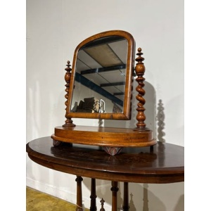 Victorian Walnut Dressing table Mirror