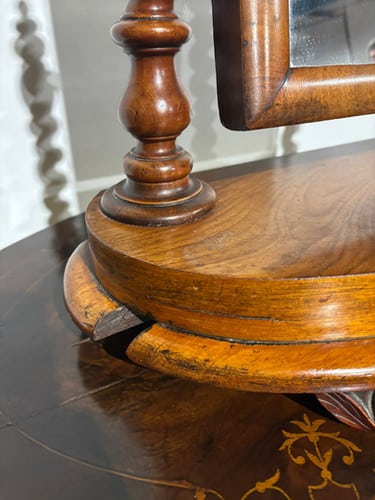 Victorian Walnut Dressing table Mirror