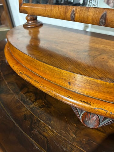 Victorian Walnut Dressing table Mirror