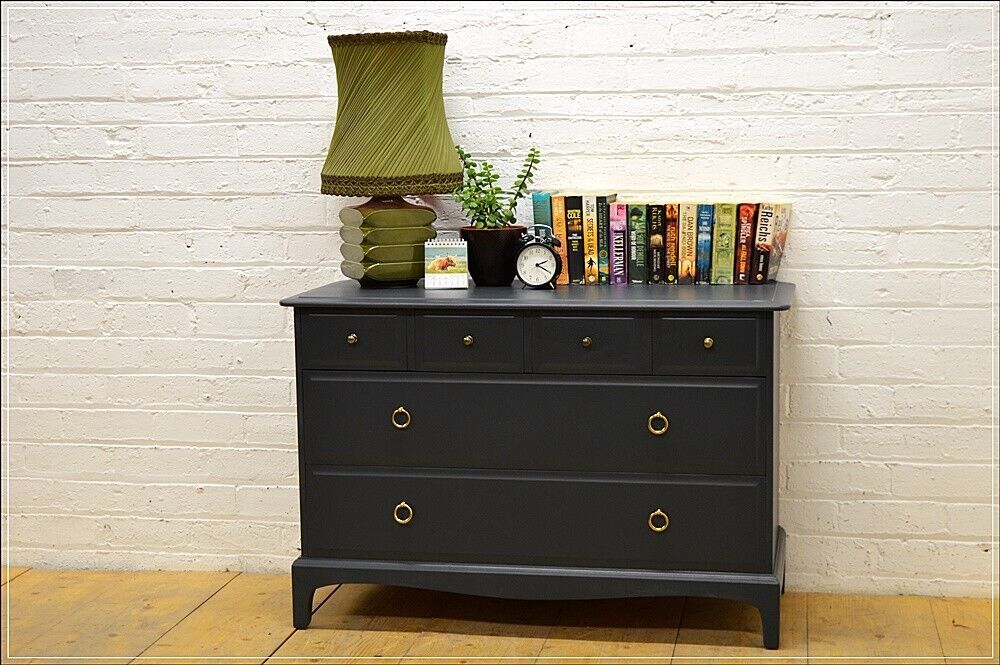 vintage chest of drawers Stag Minstrel Custom painted to any colour aa DELIVERY