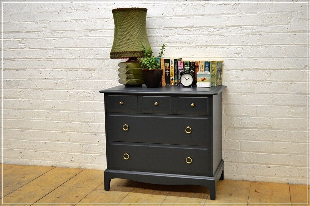 vintage chest of drawers Stag Minstrel Custom painted to any colour sma DELIVERY